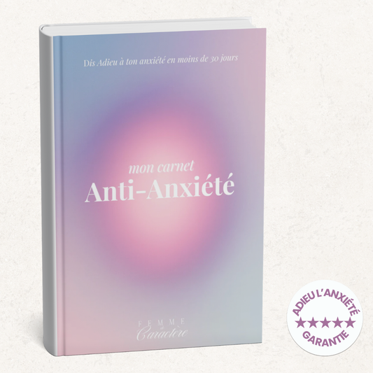Carnet anti-anxiété